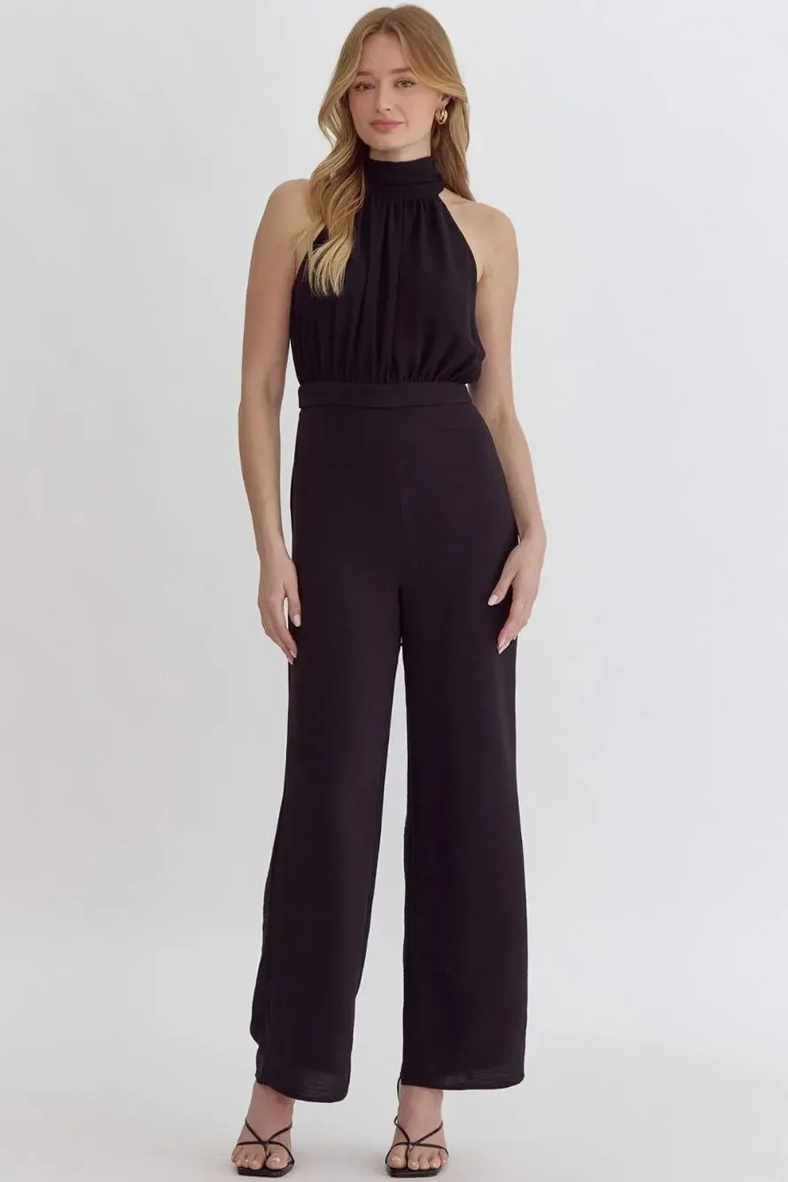 Open Back Jumpsuit
